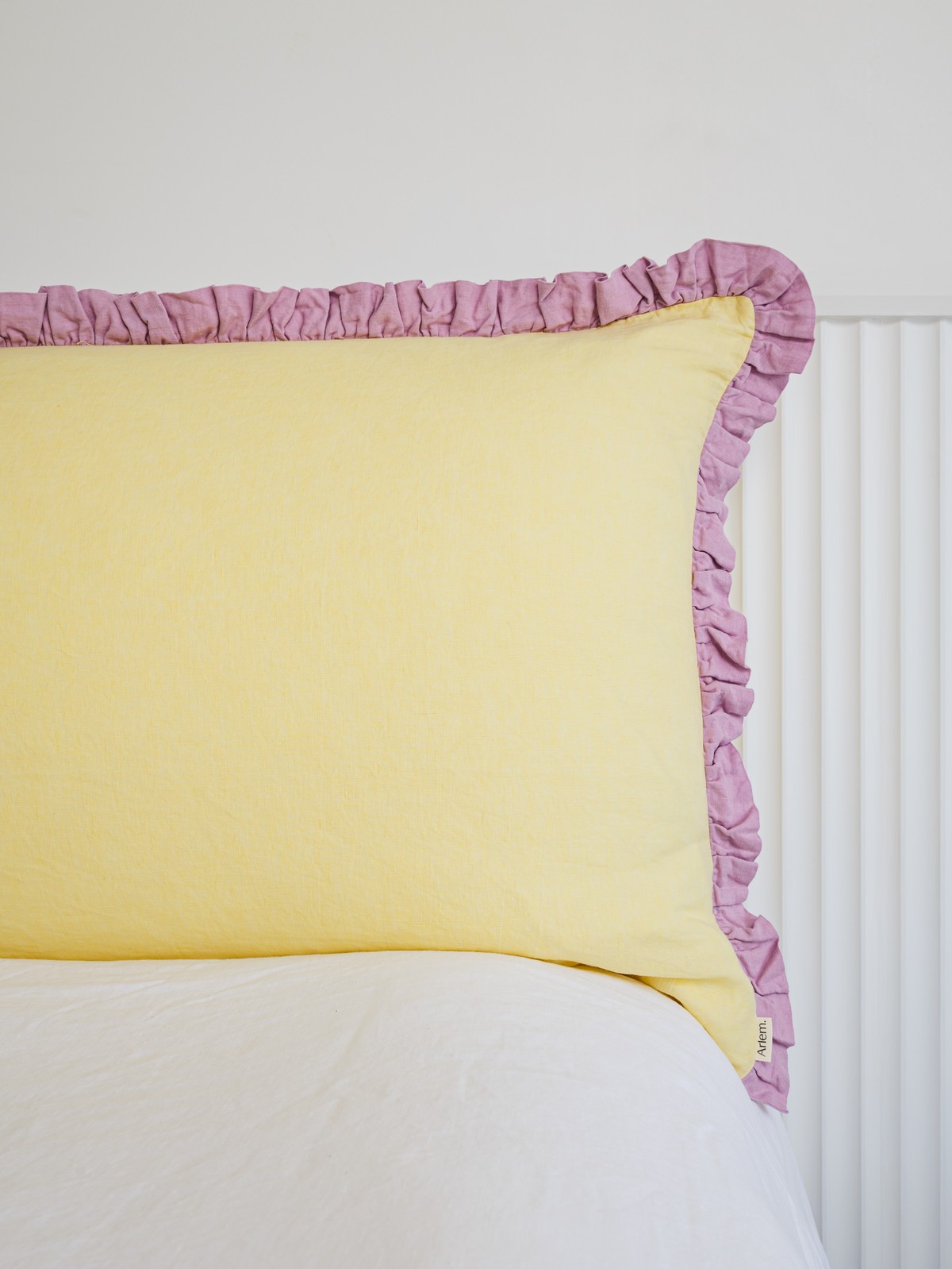 Lemonade bedhead cushion