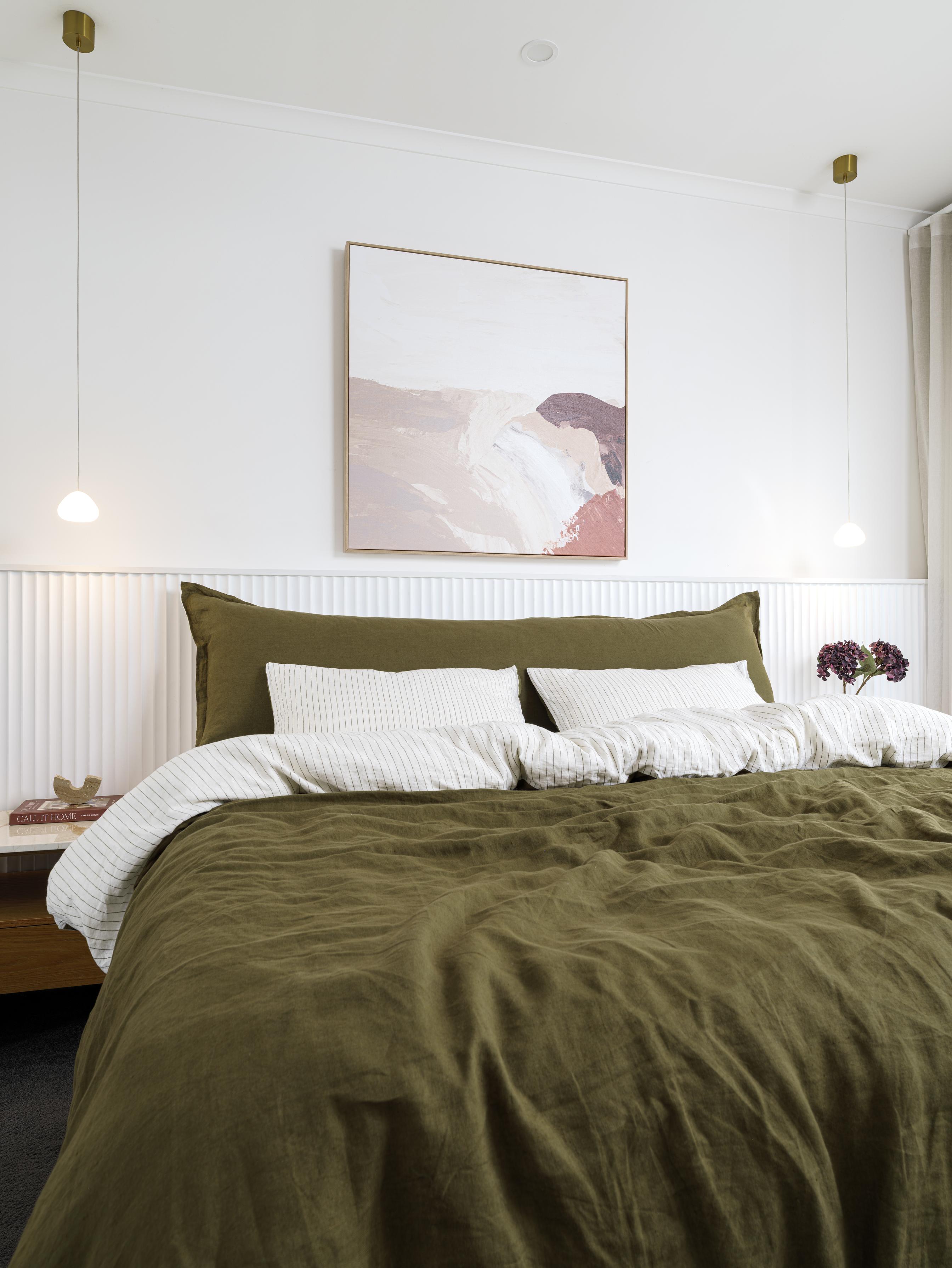 Olive Press Bedhead Cushion