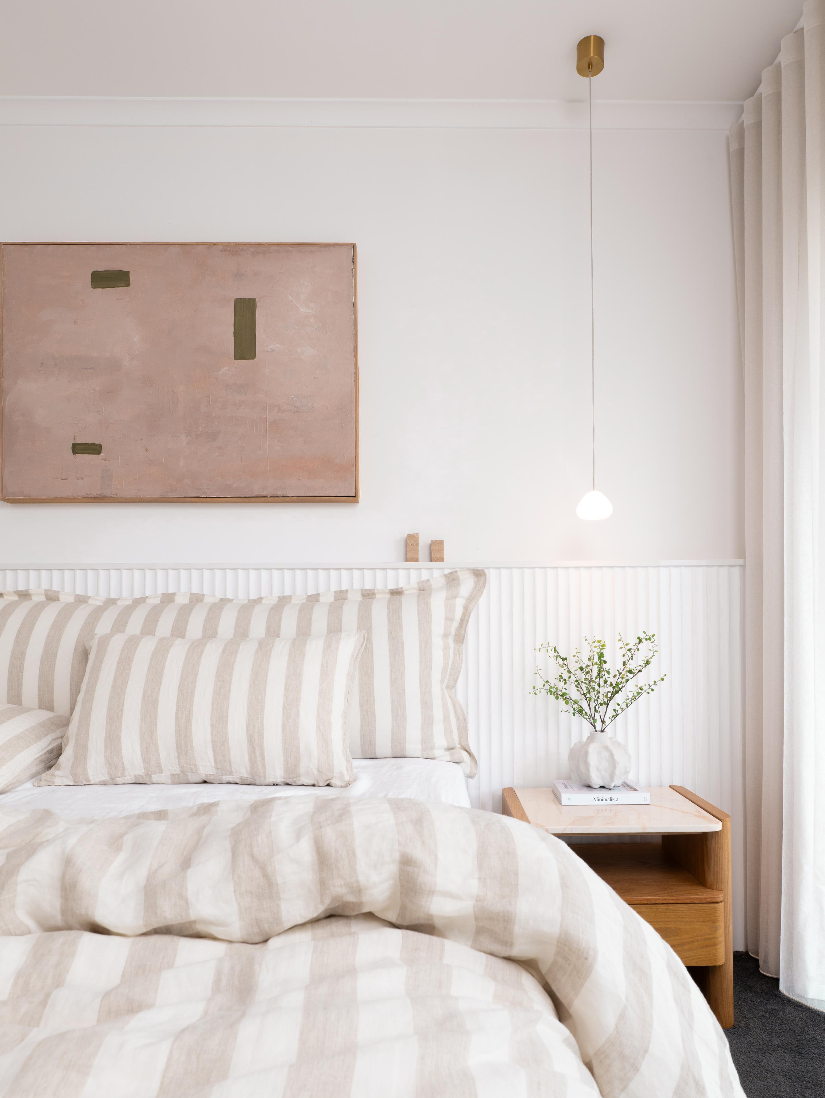 Oat Stripe Bedhead Cushion