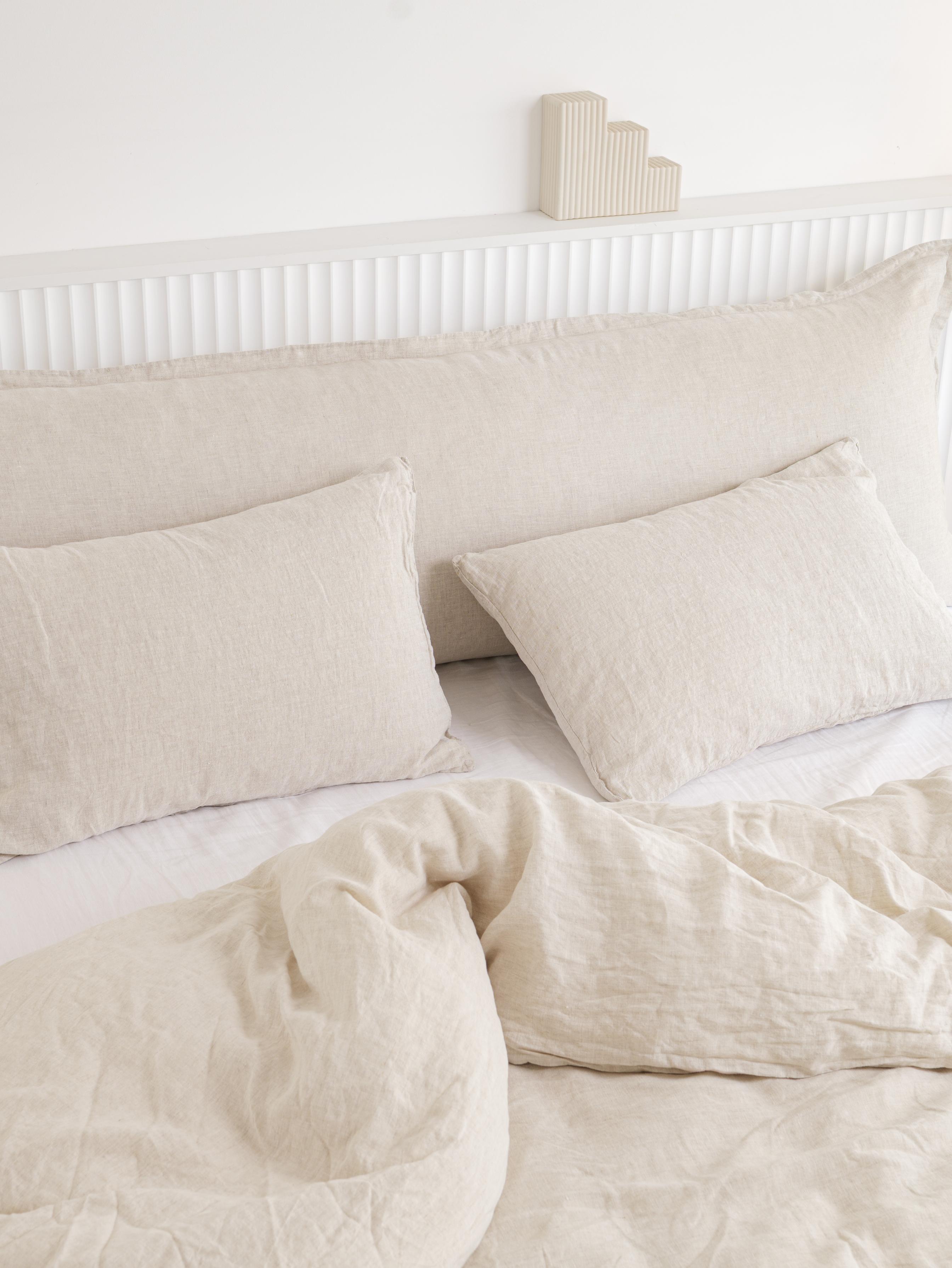 Natural Bedhead Cushion