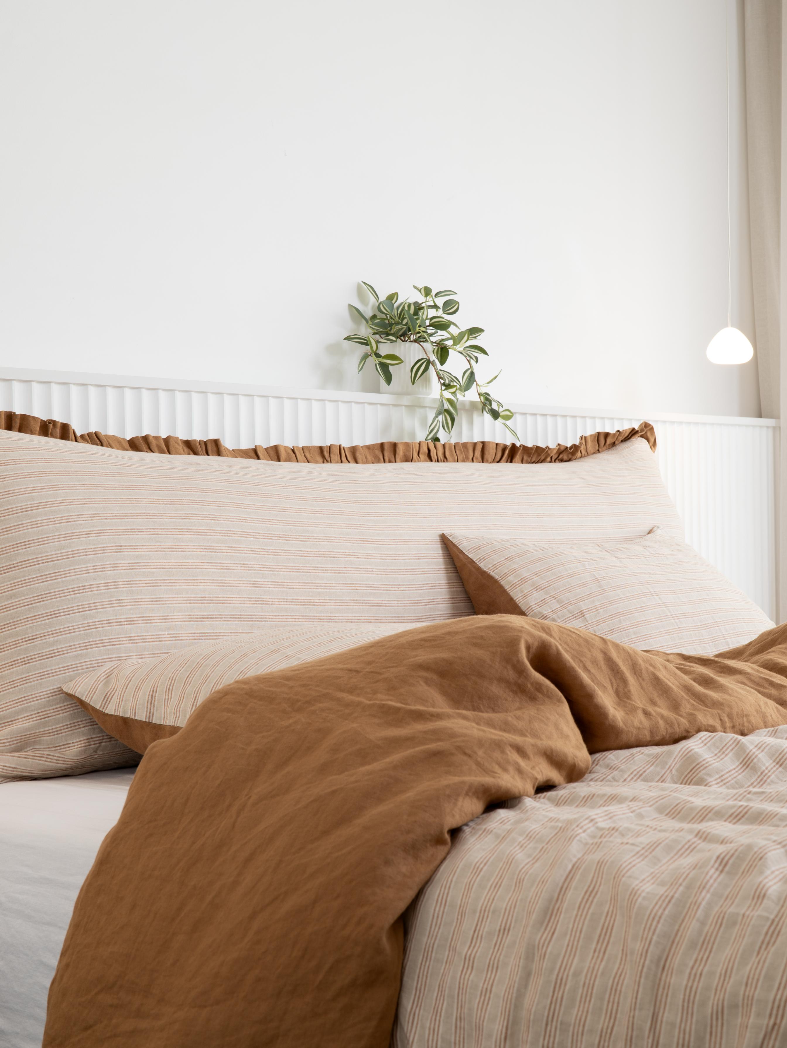 Bedhead Cushion Butterscotch
