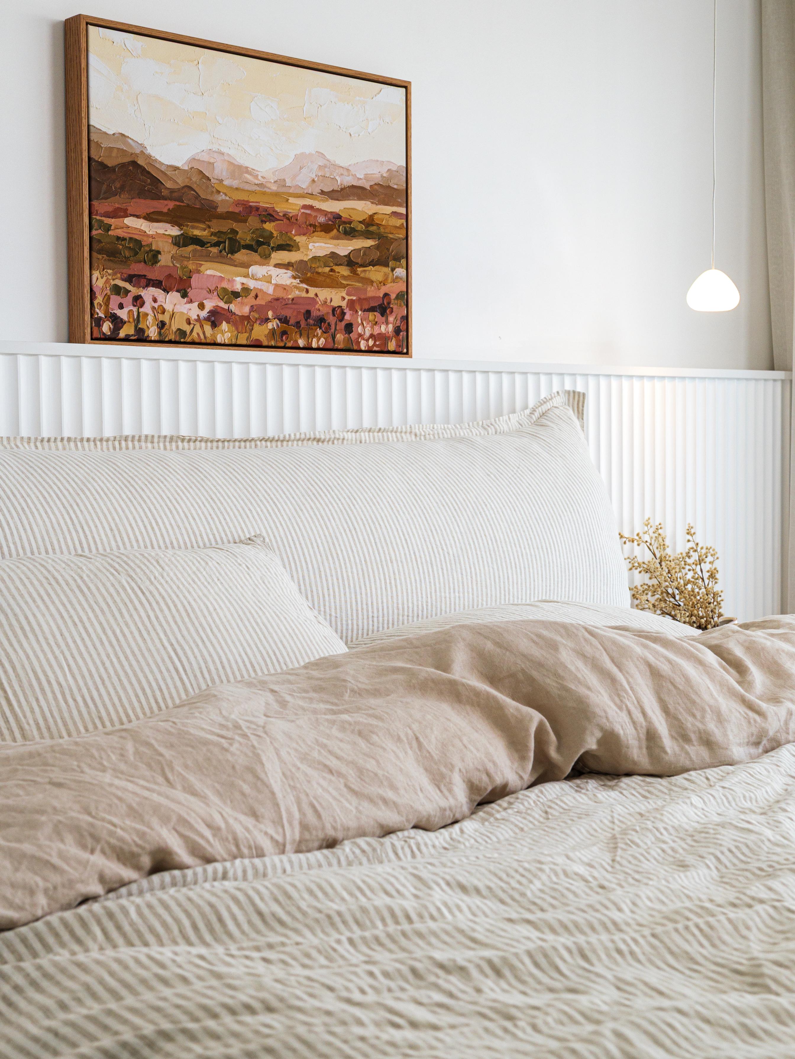 Bedhead Cushion Oat Latte