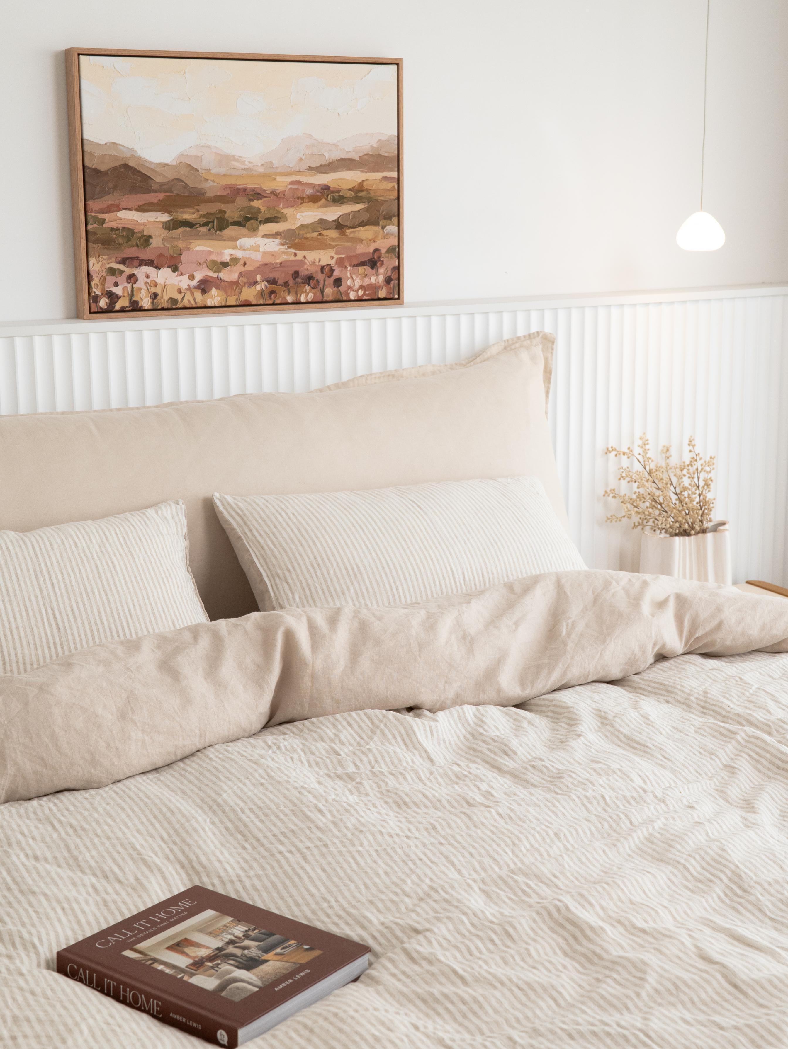 Oat Latte Bedhead Cushion