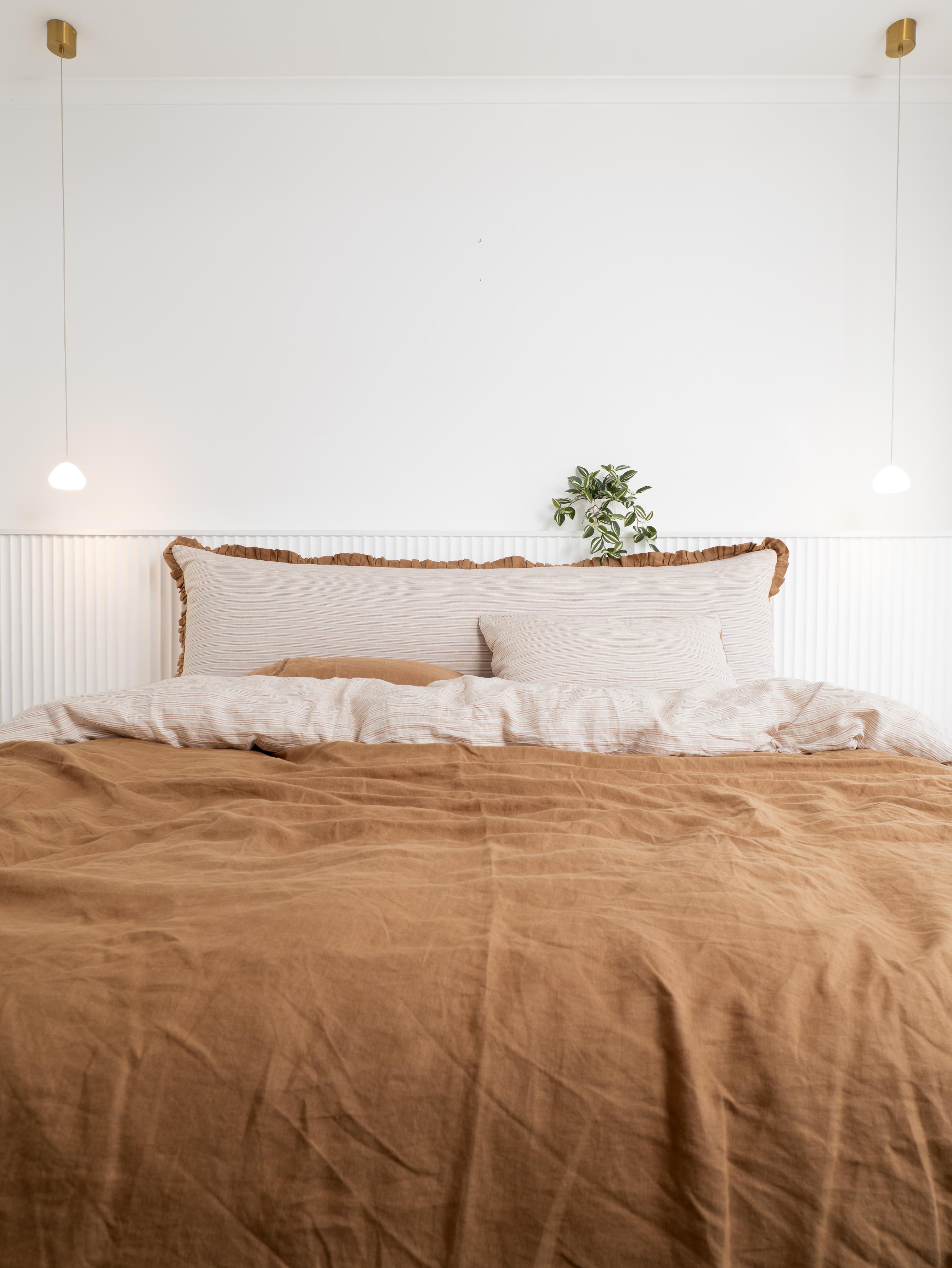 Butterscotch Bedhead Cushion