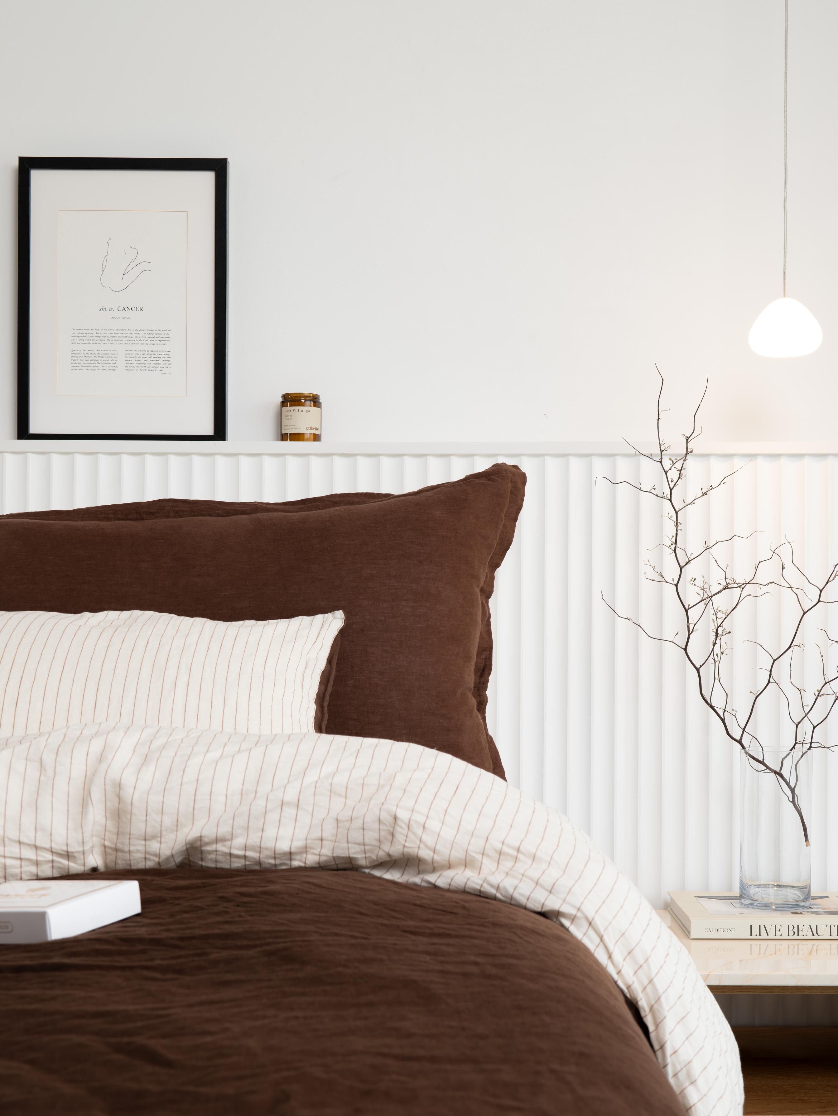 Espresso Bedhead Cushion