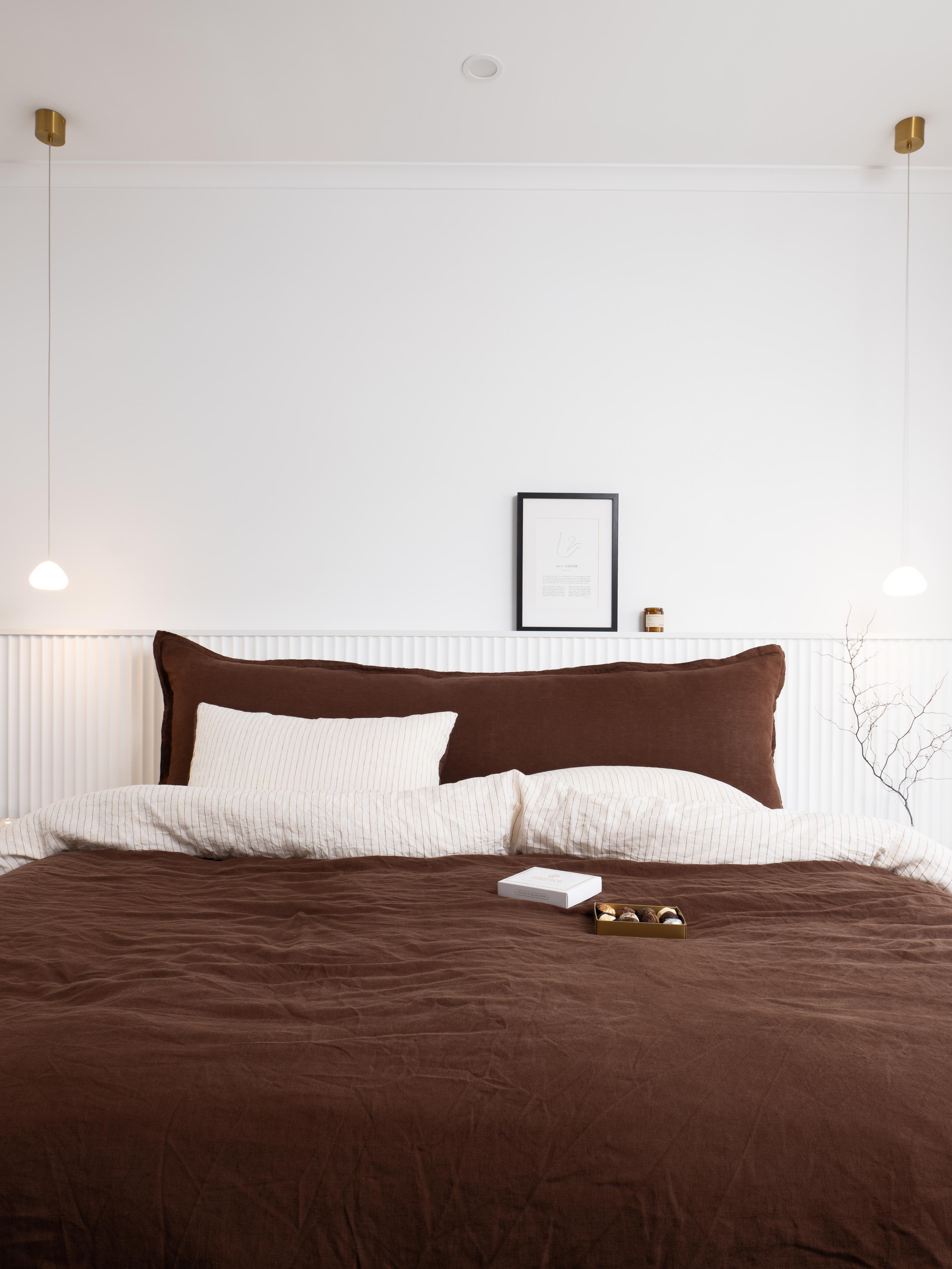 Espresso Bedhead Cushion