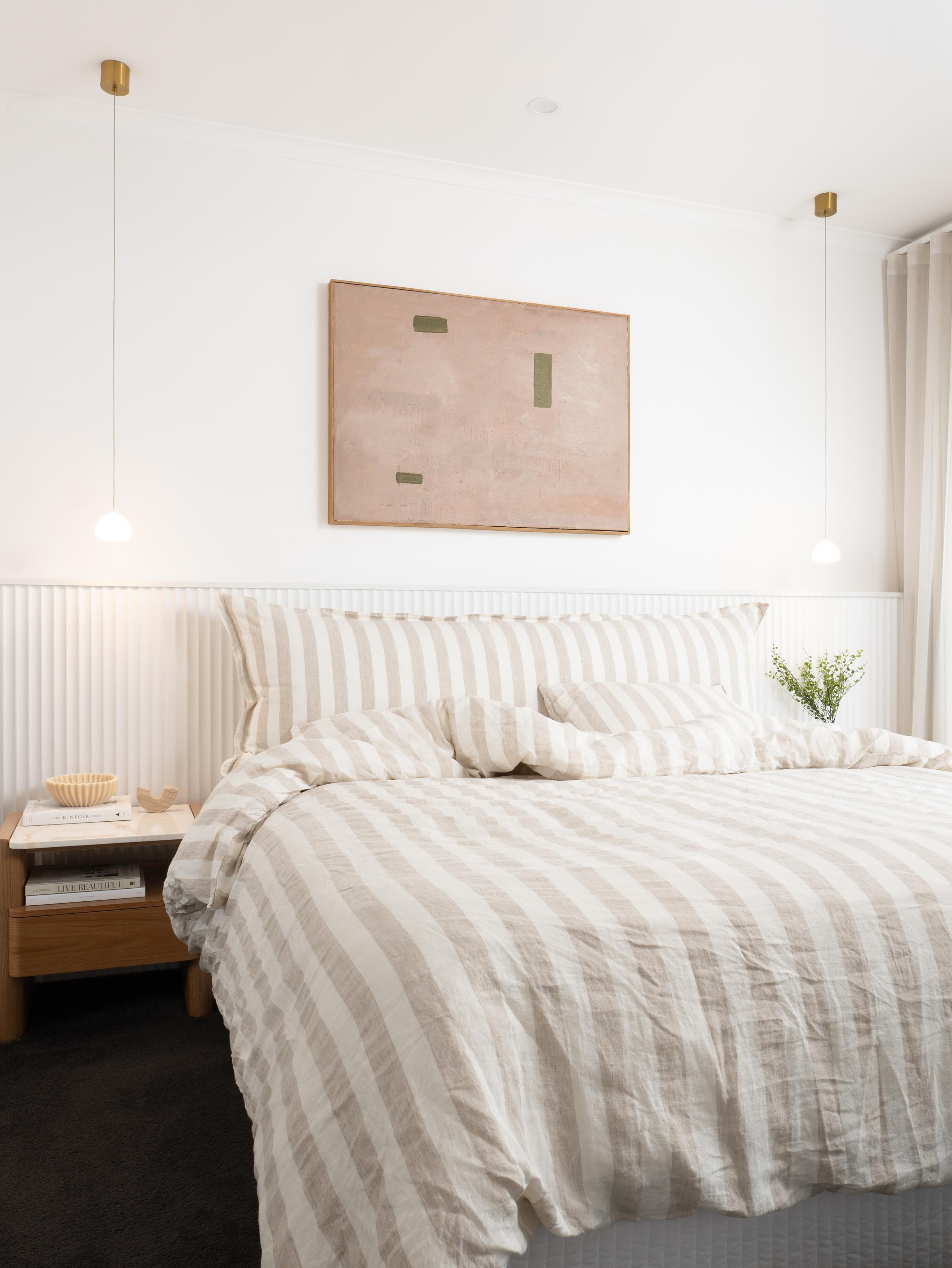 Oat Stripe Bedhead Cushion