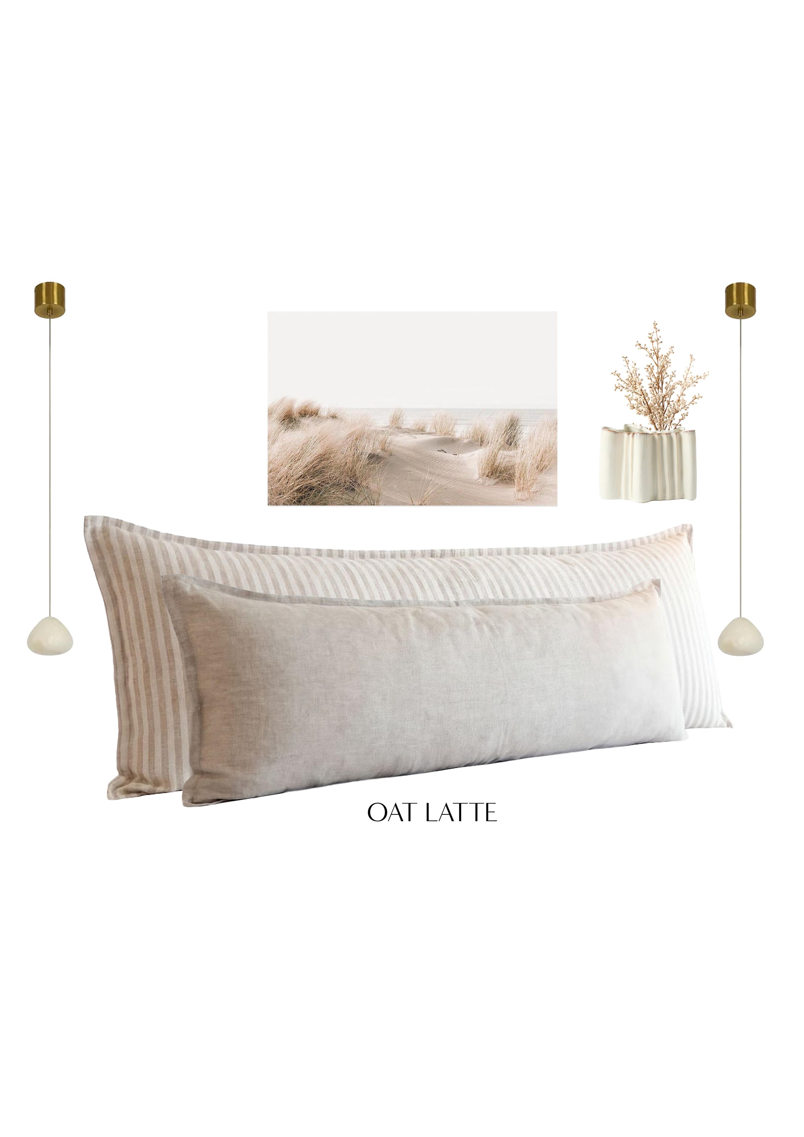 Mood board for Oat Latte
